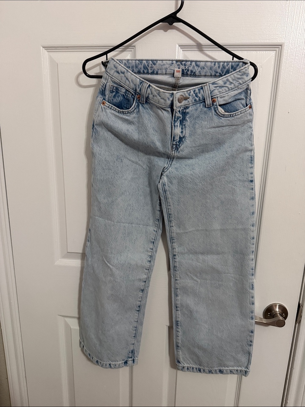 Cat & Jack Light Blue Straight Leg Jeans